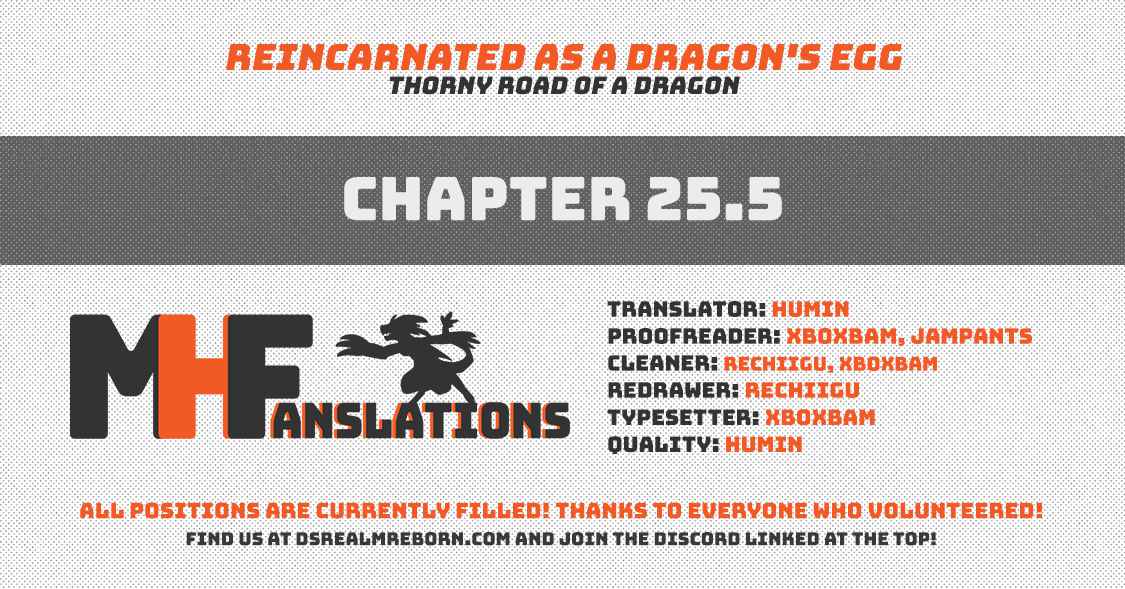 Reincarnated as a Dragon's Egg Chapter 25.5 1